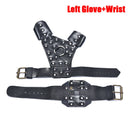 Fishing Shooting Left Hand Wrist Protect Glove Hunting Catapult Brace Wristb Nw