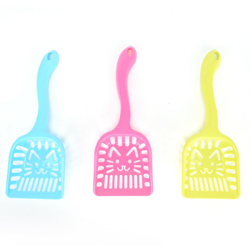 New Plastic Litter Scoop Pet Dog Cat Sand Waste Scooper Shovel Cleaner Tools  Hn