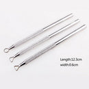 6pc Aluminum Metal Pottery Ceramic Clay Wax Sculpting Modelling Tools 12.5 KHJ