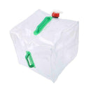 20L Water Carrier Containers Foldable Collapsible With Camping Tap Bottles G6A3