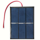 0.65W 1.5V Solar panel black