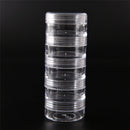 1pc Pills Medicine Box Case Storage Organizer Holder Colorful 5 Slots Box 3c