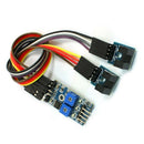 2-Channel Slotted Optical Switch Speed Detect Velocity Sensor Module I2N9