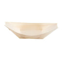 50x finger food - bowls, "boat" biodegradable wood 11 cm x 6.5 cm W7J4