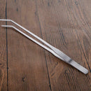 Universal 27CM Aquarium Plant Shrimp Reef Tank Straight Tweezer  Crooked A