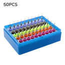 50Pcs/set 0.5-0.9mm Tungsten Micro Drill Bit Engraving tool for PCB Newest Use