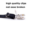 Mens Shirt Stays Upgrade Adjustable Elastic Garter Shirts Holder With Non-S
