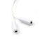 3.5mm AUX Audio Mic Splitter Cable Earphone Headphone Adapter 1Male To 2FemaleES