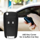 2 Button Car Key Shell Replacement for Chevy Buick Opel Blank Blade Key Fob Case