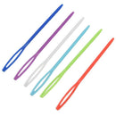 100 pcs 7CM/2 3/4inch Plastic Hand Sewing Yarn Darning Tapestry Needles Pla K5B3