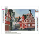 5D DIY Full Drill Diamond Painting Modern Town Cross Stitch Embroidery Kits