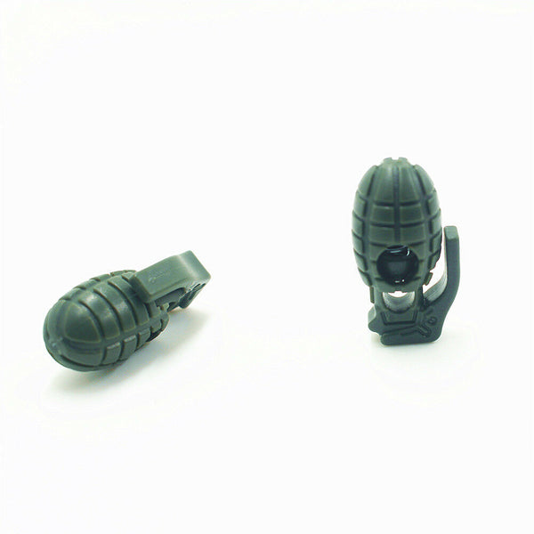Lot 10x   Shoelace Buckle Stopper Rope Clamp Paracord Cord Spring Lock