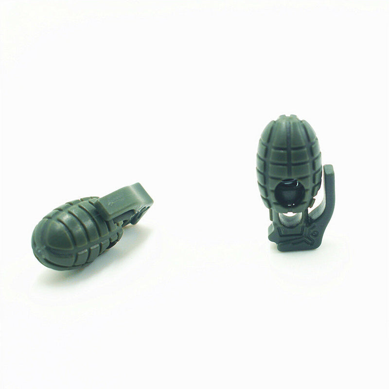 Lot 10x   Shoelace Buckle Stopper Rope Clamp Paracord Cord Spring Lock