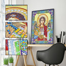 5D DIY Special Shaped Diamond Painting God Cross Stitch Mosaic Craft Kit
