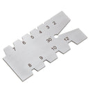 TR30 Degree Screw Thread Gauge Gage Grinding Stainless Steel Welding Feeler Tool