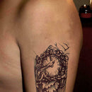 1PC Temporary Large Tattoo Arm Body Art Removable Waterproof Tattoo AU I7K9