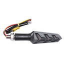 Motorcycle Led Turn Signals Flowing Water Blinker Flashing Lights Built Rel