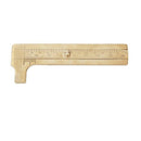 3.25" 80mm Brass Vernier Caliper Gauge Sliding Gem Bead Tool Jewelers Inche