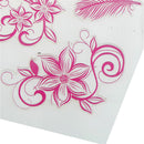 Beautiful Colorful Feather Shape Rubber Stamp Scrapbooking Photo Album Decor-OZ