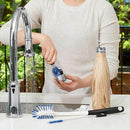 Household Daily Cleaning Cup Brush Can Be Hung Long Handle Three-Piece Suit Z2S7