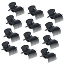 Antistatic Barber Cutting Capes w/ 12pcs Perm Rollers Clips Pintail Comb