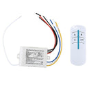 220V 3 Channels Way Digital Wireless Light Lamp Home Wall Corridor Switch SpY4Y3