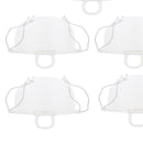 Smile Safety Face Shield Chef Hotel Visors Protect Mouth Shield 5.7x14cm