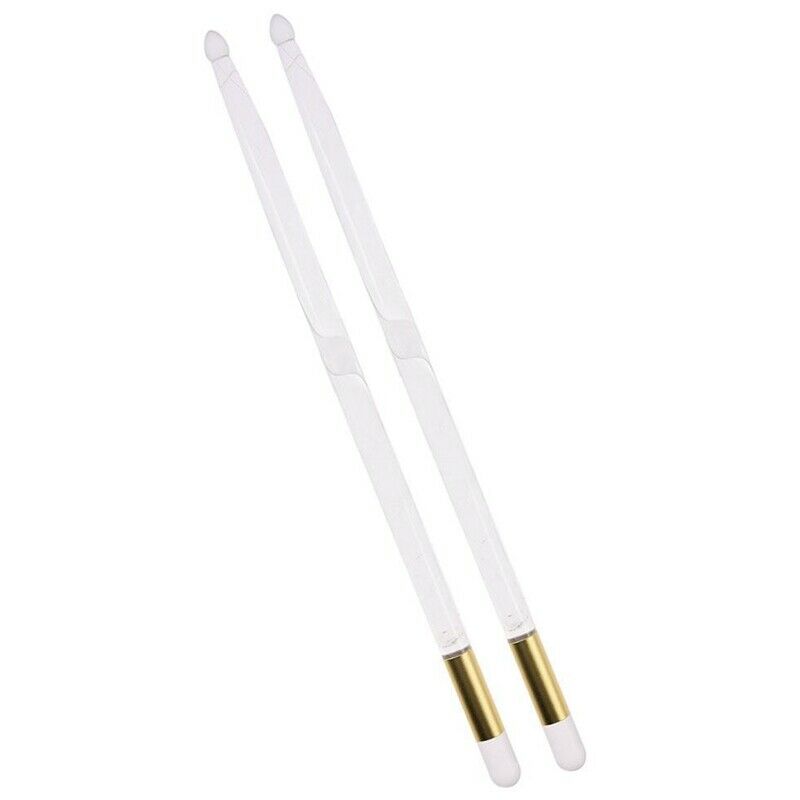 5A Acrylic Luminous Drum Stick Bright LED Light Up Drumsticks Jazz Drumstic
