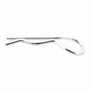 100pcs Universal 1/10th Scale Bend Body Clips Pins Metal For 1/10 HSP car G5N4
