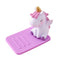 Anti-skid Phone Holder Rubber Cell Phone Stand Smartphone Dock White/Purple