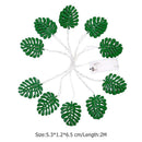 Green Leaf LED Light Fairy String Iron Art for Xmas Girl Bedroom Home Decor