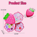 Princess Lips Pigment Cosmetic Pretend Play Toys Girls Manicure Makeup Kit