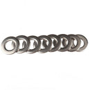 380-Pack Stainless Steel Flat Washer Assortment Set (M2 M2.5 M3 M4 M5 M6 M8