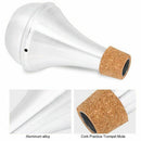 Trumpet Whisper Mute, Lightweight Aluminum Alloy Practice Silencer Musical  N9T9