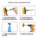 Set/12Piece Drill Brush And Scrub Pads, Power Drill Scrub Brush Attachments R1A5