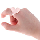 Glass Ring Glue Holder Individual Eyelash Extension Glue Adhesive Stand PadSA3C