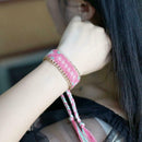 Ethnic Hippy Unisex Colorful Wrap Woven Rope String Handmade Bracelet Gift A