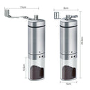 Portable Hand Crank Coffee Grinder Machine Stainless Steel Manual Crusher A