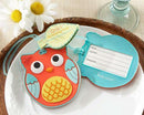 Cute Owl Luggage Baggage Tag Name Address Telephone Card Suitcase Bag Labels