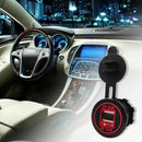 5V 4.2A Dual 2USB Charger Socket Adapter Power Outlet for 12V 24V Car Motor D1Z3
