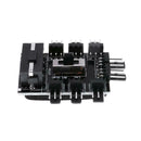 4Pin IDE Powered 8 Way 3pin Cooling Fan Power Cable Extender Hub Accessory A