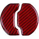 2PCS for Ford Mustang Red Carbon Fiber Car Interior Central Air Conditioner