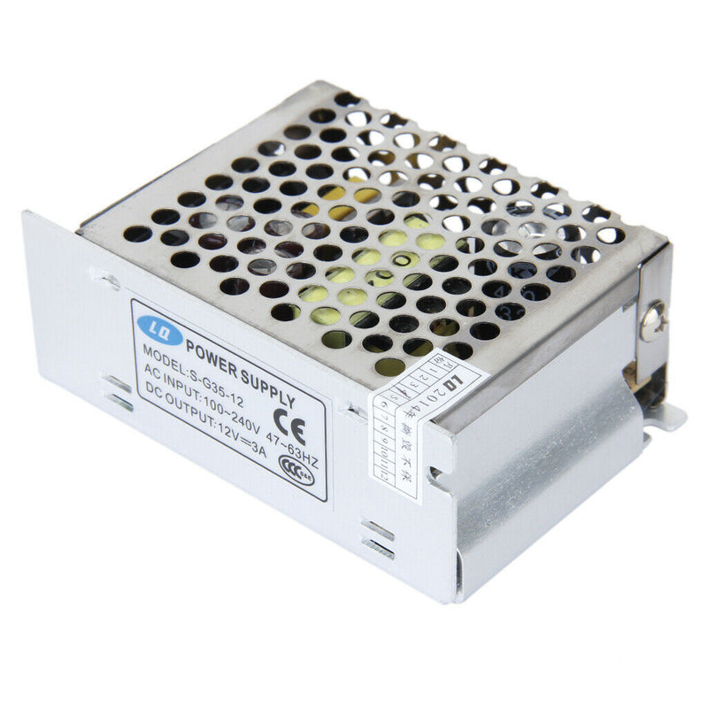 100-240V AC to 12V DC Switching Power Supply Adapter Converter S-G35-12