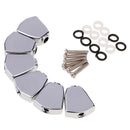 Metal Zinc Alloy Guitar Tuning Peg Tuners Machine Head Replacement Button Knobs