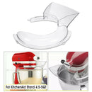 Pouring Shield for Kitchenaid 4.5 & 5 Quart Tilt Head Mixer Clear 15x15.5cm