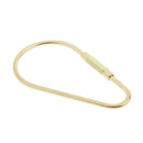 Durable Brass Screw Lock Keychain Ring Clip Tool Hook Clasp Small A shape