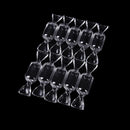 10x Transparent Clear Plastic Sweet Shaped Candy Boxes Case Storage Containerã€LJ