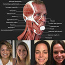 2Pcs Jaw Jawline Exerciser Exercise Ball Chisel Chin Look Younger Black