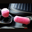 3 Pieces/Sets Of Super Cortex Car Steering Wheel Sleeve Winter Manual Brake T4C3