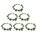 6pcs Greek Roman Goddess Toga Leaf Laurel Wreath Headband Party Costume
